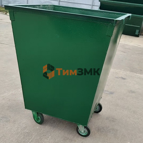 Мусорный контейнер 0,75 м3 металлический