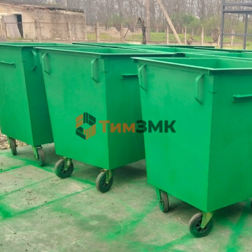 Мусорный контейнер 0,75 м3 металлический