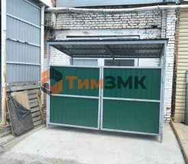 Площадка под 2 мусорных контейнера