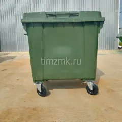 Пластиковый контейнер 1100 литров для ТБО