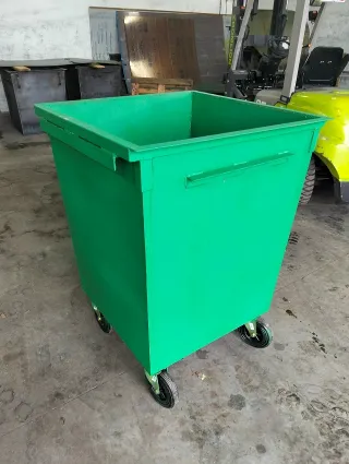 Контейнер для мусора 750 л железный